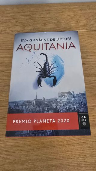Libro novela Aquitania