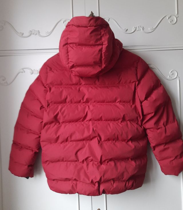 Piumino zara rosso unisex 