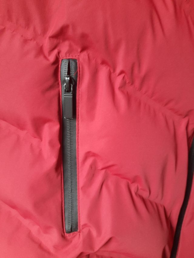 Piumino zara rosso unisex 