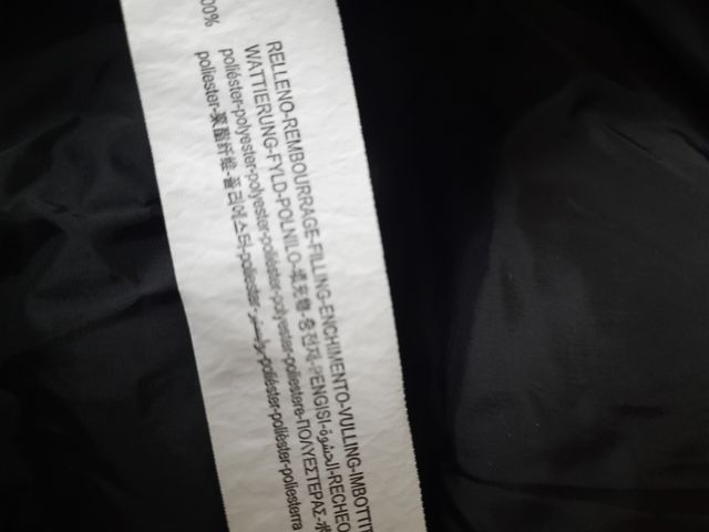 Piumino zara rosso unisex 