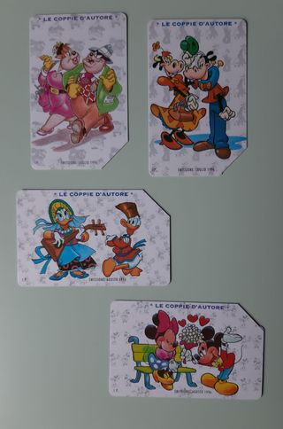 SCHEDE/TESSERE TELEFONICHE AGOSTO 1996