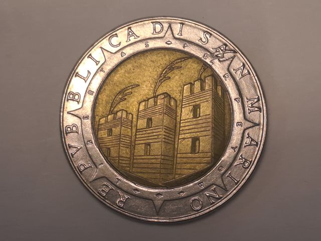 500 Lire Repubblica di San Marino 1992