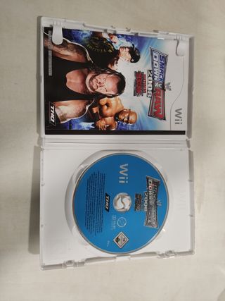 Juego wii Smack Down vs Raw 2008