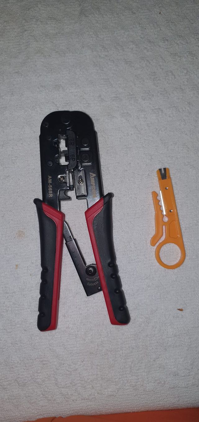 Pinza crimpatrice RJ45 RJ 11