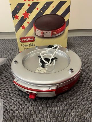 Crepera eléctrica 33 cm Party Time Ariete Nueva.