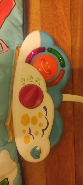 La granja manta musical bebe 77x 77cm