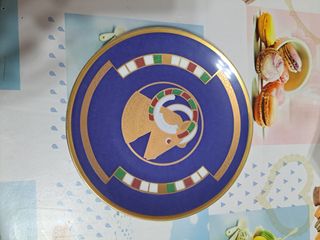 Piatti in ceramica oro 24 k atelier R. Sarti 