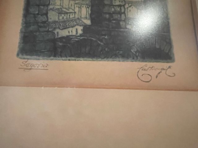 Grabados Castrogil primera plancha