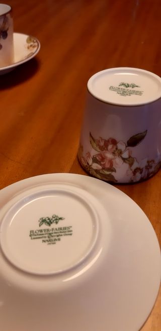 Juego cafe 2 tazas platos Narumi japan