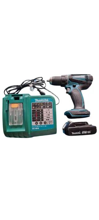Kit OriginalMakita DDF456 + Batteria + caricabatt.