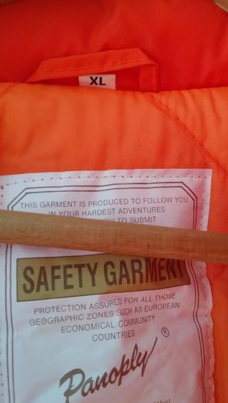 Chaqueta reflectante 