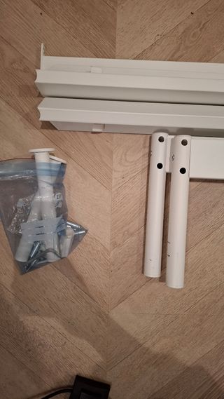 Somier Base Cama 135x190 blanca Ikea MUY bueno