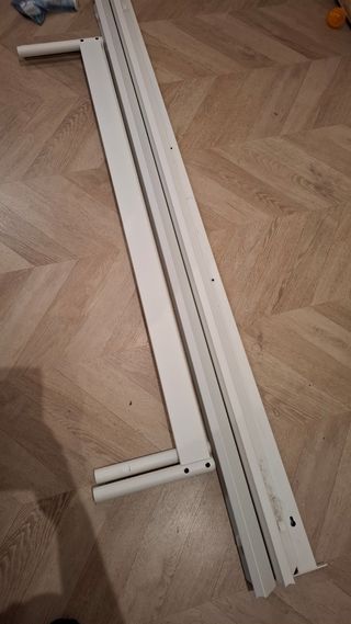 Somier Base Cama 135x190 blanca Ikea MUY bueno