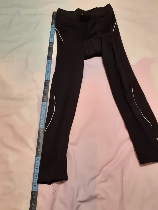 Culotte largo ciclismo, talla 10 años