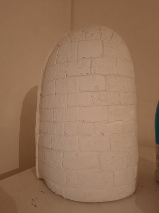 Statua padre pio in gesso 