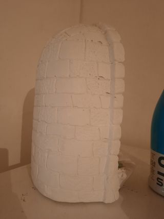 Statua padre pio in gesso 