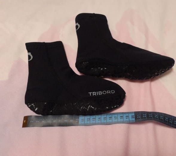 Escarpines neopreno talla 6-7 años