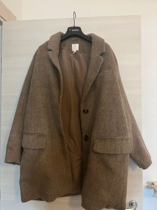 Cappotto oversize marrone