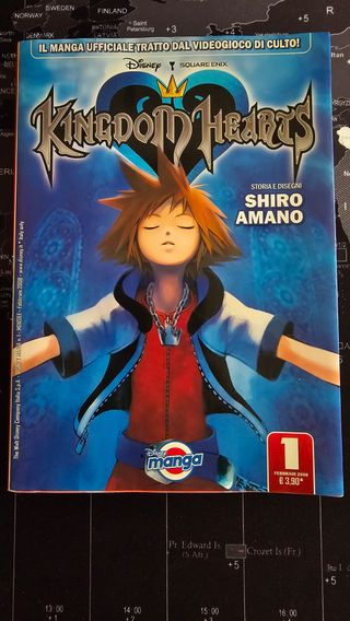 Manga Kingdom Hearts 1 - Shiro Amano - Disney