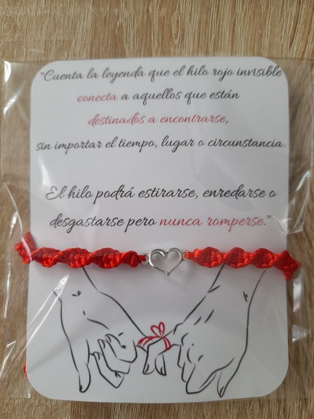 Pulsera Hilo Rojo