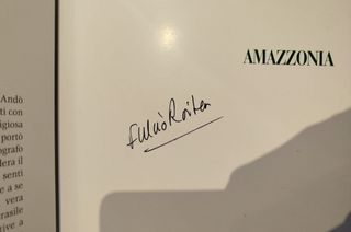 Libro autografato Fulvio Roiter 