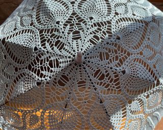 🌂 Paraguas / Parasol vintage de encaje artesanal