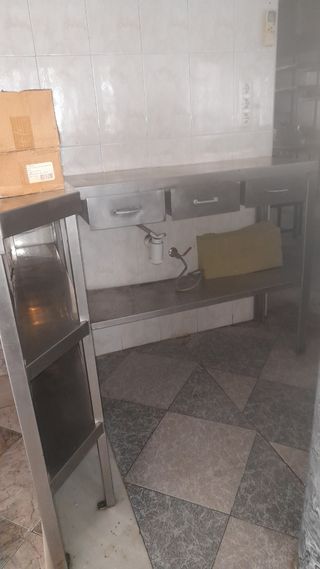 Mesa de maquina de cafe