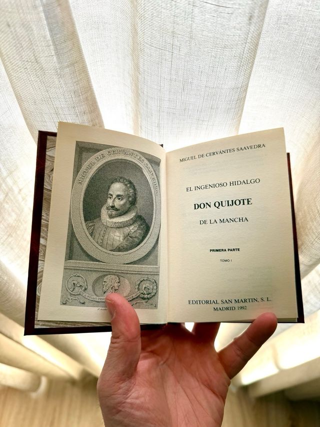 Libro Conmemorativo Don Quijote