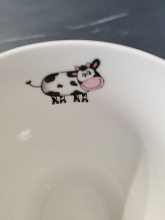 Taza motivo vaca.