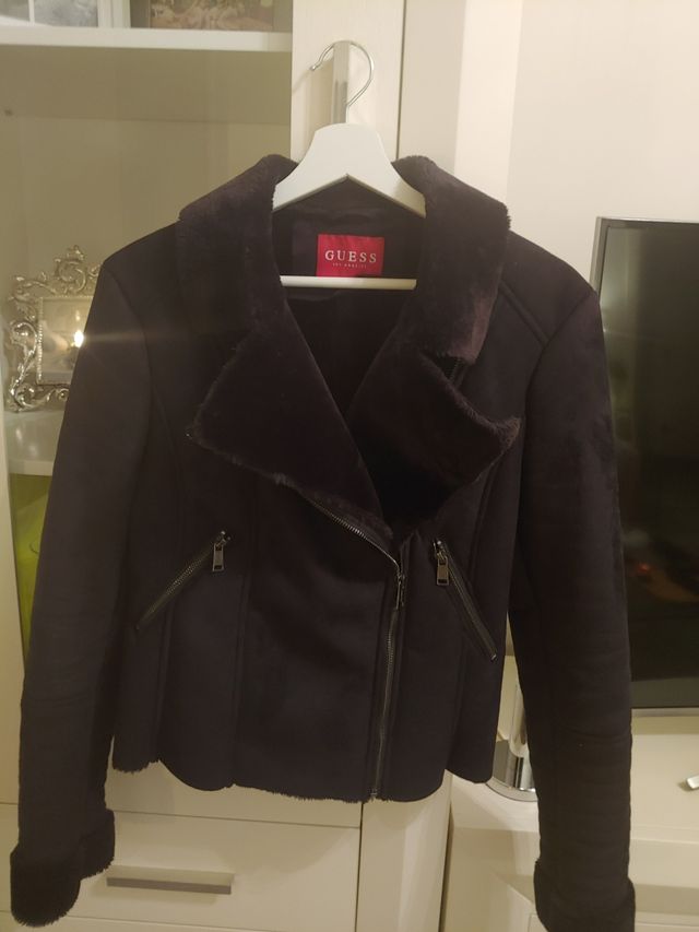 Chaqueta biker Guess negra