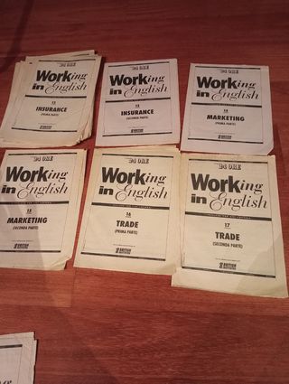 Corso d'inglese Working in English