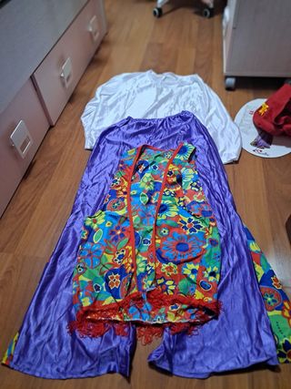 Disfraz mujer de hippy