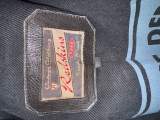 CHAQUETA CUERO ENVEJECIDO MODELO POLICIA 