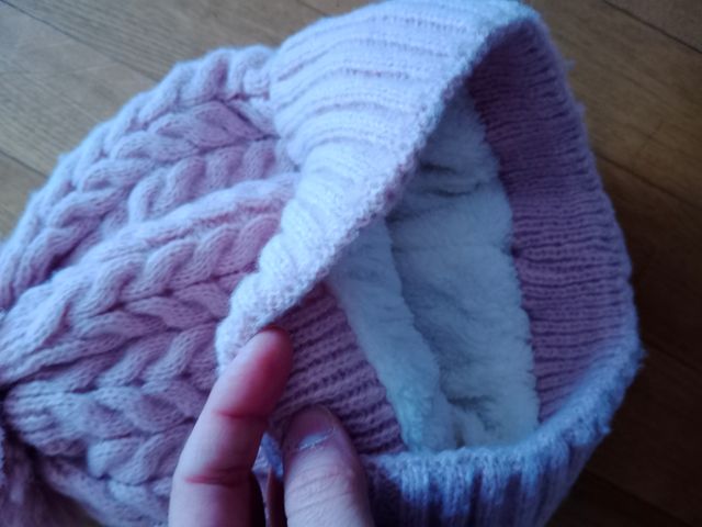 Gorro calentito rosa