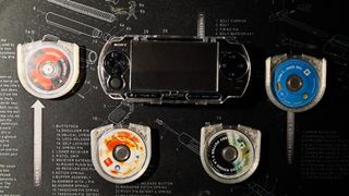 Consola PSP 3000 con juegos