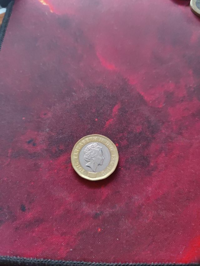 Moneda One Pound Elizabeth