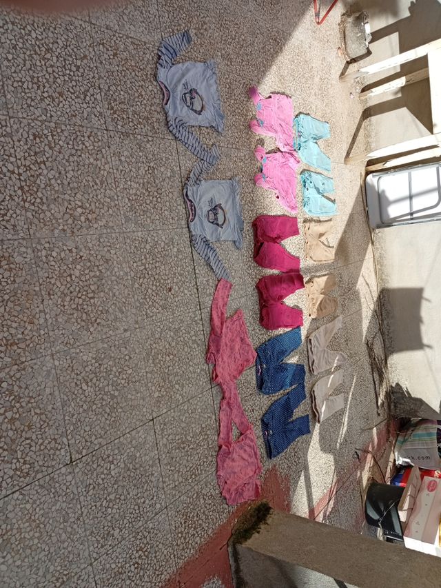 Gran lote de ropa para mellizas