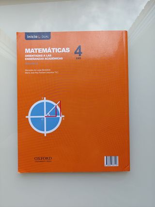 Libros Matemáticas 4ESO