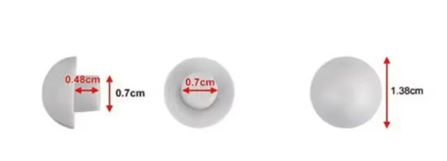 Cojín para asiento de tapa de inodoro