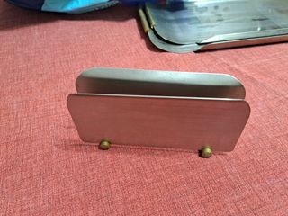 Set vassoi acciaio inox