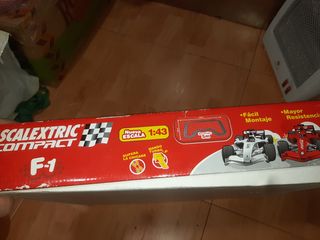 Juego con Coches Divertido Scalextric compact NUEV