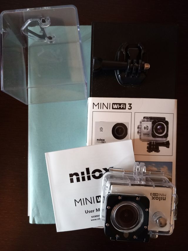 Nilox action cam subacquea nuova con accessori