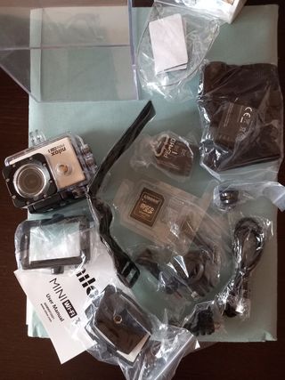 Nilox action cam subacquea nuova con accessori