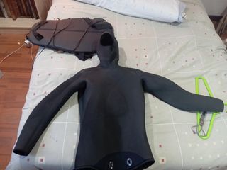 Chaqueta de neopreno pesca submarina