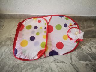 Tobogán y piscina de bolas