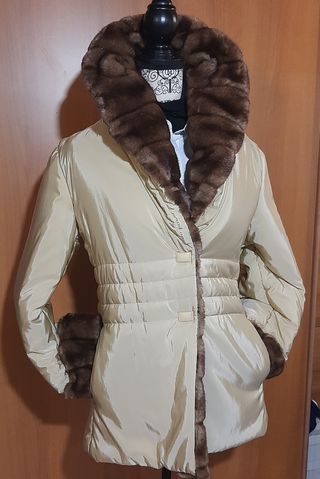 Giaccone in pelliccia ecologica