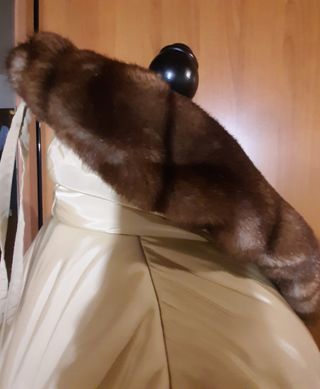 Giaccone in pelliccia ecologica