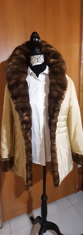 Giaccone in pelliccia ecologica