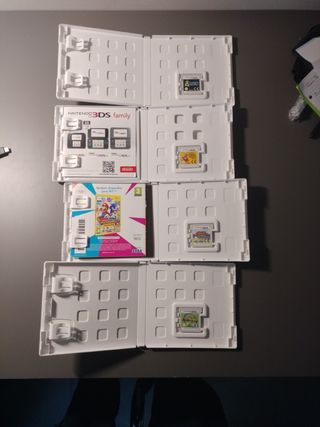4 juegos 3ds