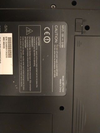Portátil Packard Bell